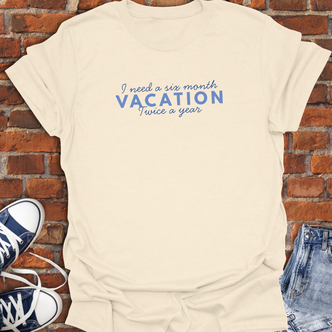 I Need a Vacation Softstyle T-Shirt size XS to 5XL