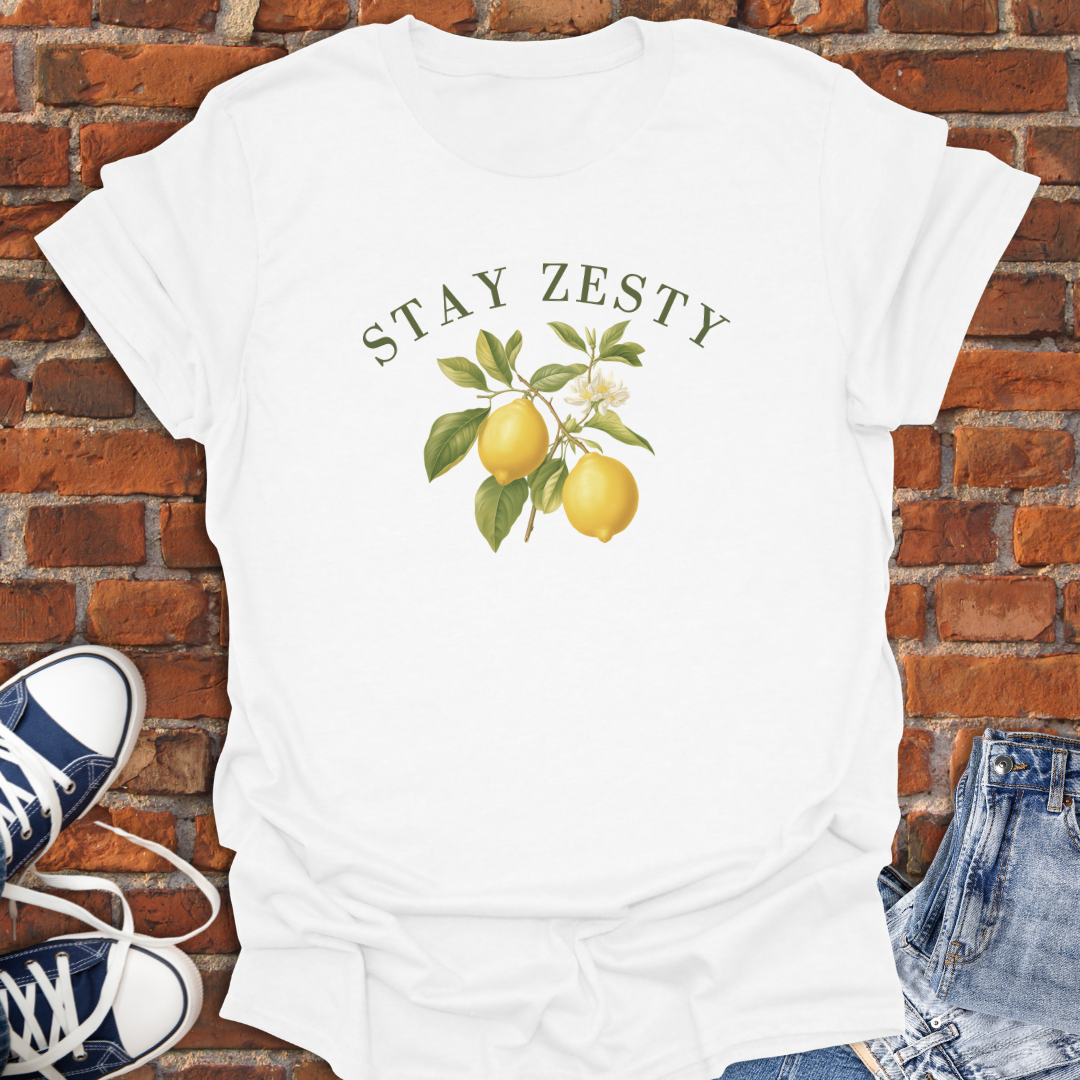 Lemons -Stay Zesty Softstyle T-Shirt size XS to 5XL