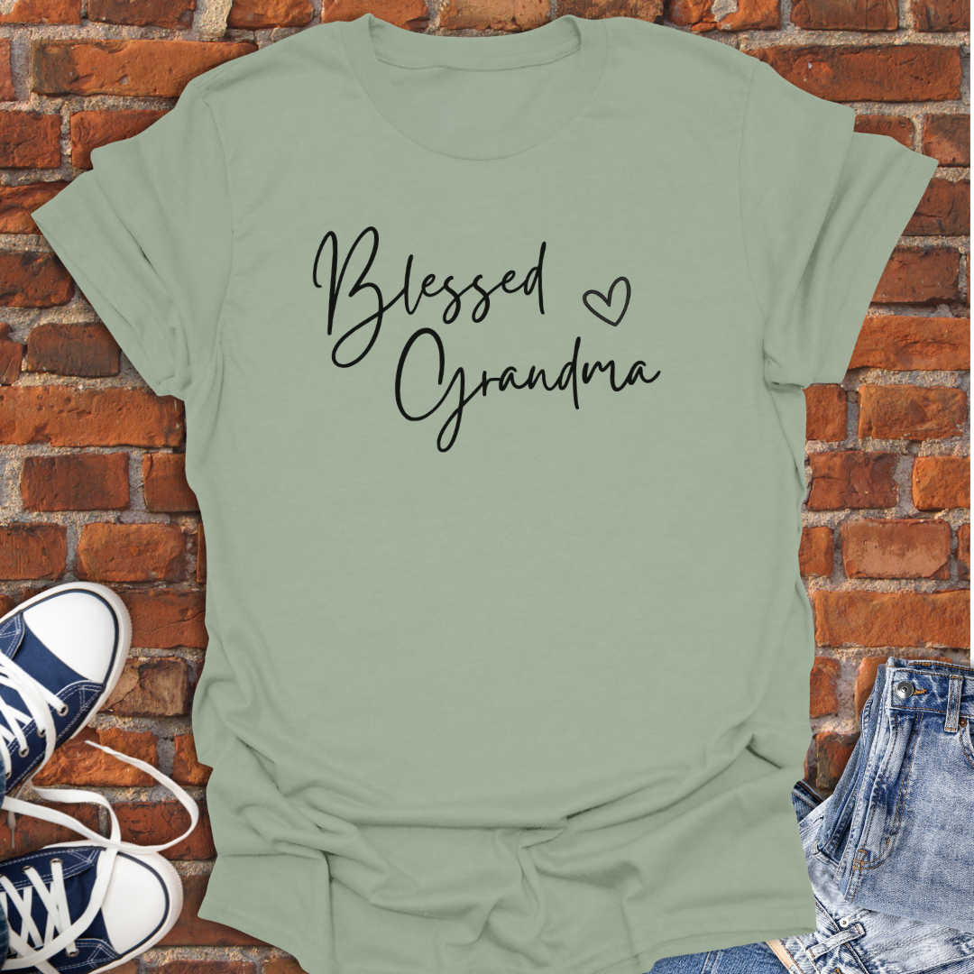 Blessed Grandma Faith T-Shirt size XS to 5XL