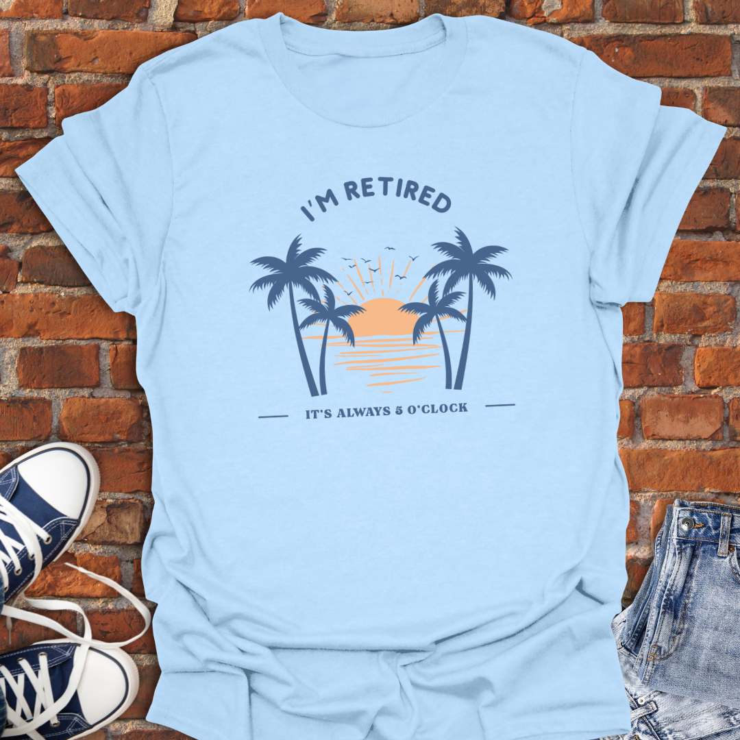 It's Always 5 0'clock Softstyle T-Shirt size XS to 5XL