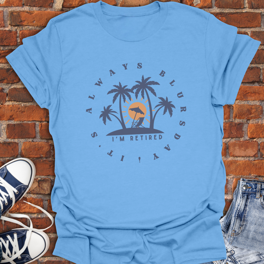 It's Always Blursday Softstyle T-Shirt size XS to 5XL