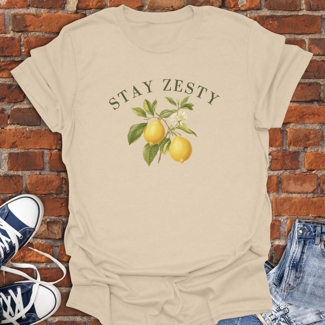 Lemons -Stay Zesty Softstyle T-Shirt size XS to 5XL