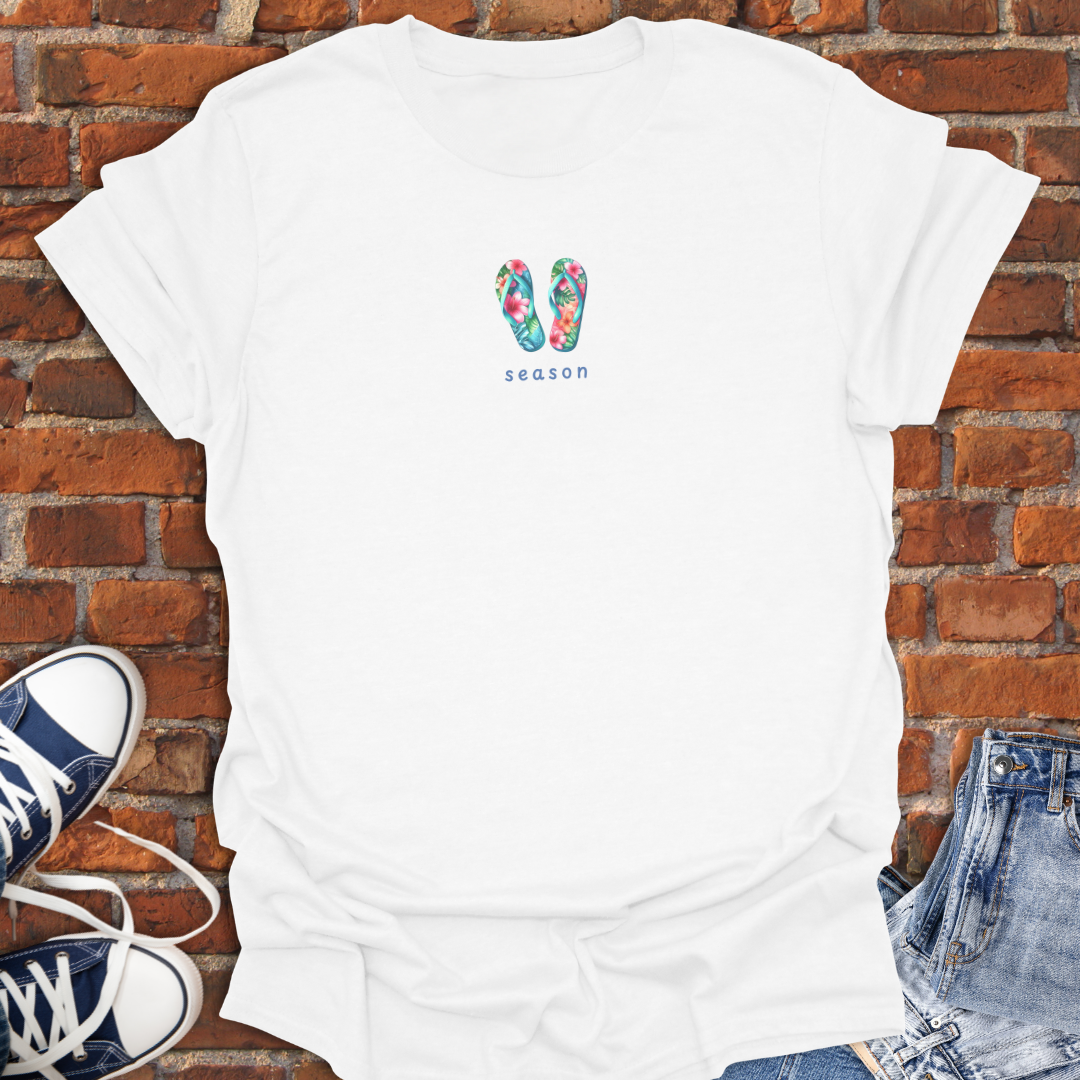 Flip Flop Season Softstyle T-Shirt size XS to 5XL