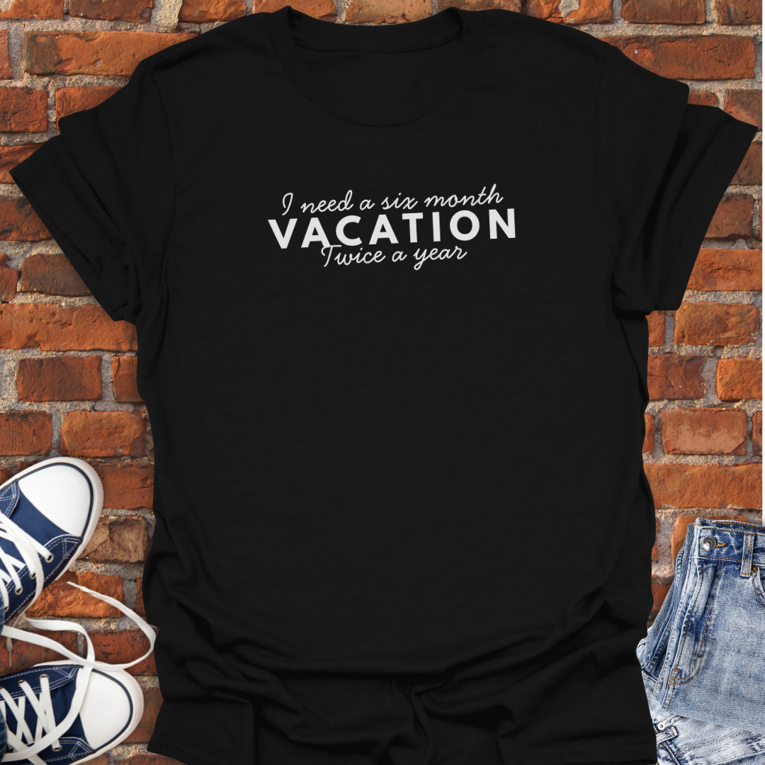 I Need a Vacation Softstyle T-Shirt size XS to 5XL