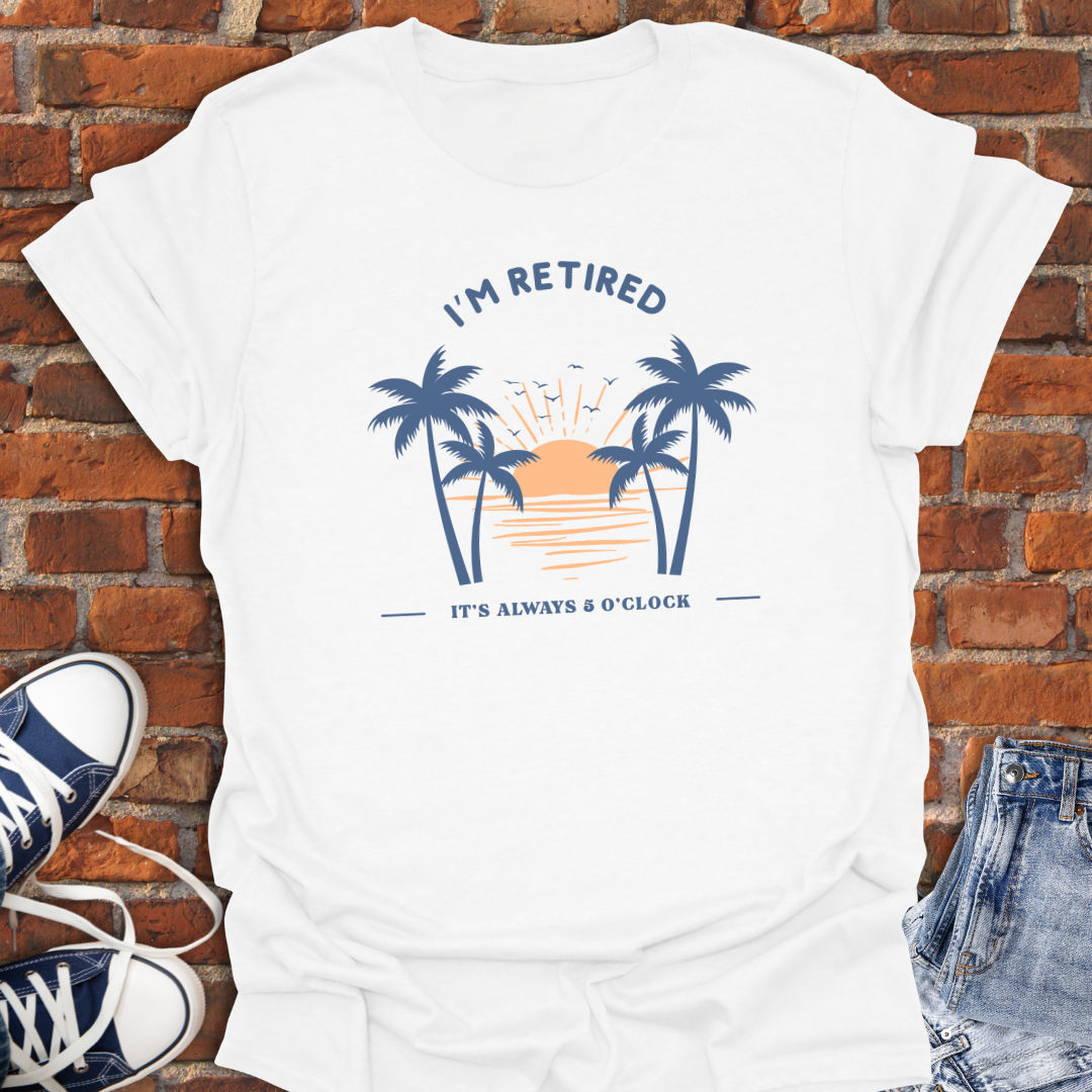 It's Always 5 0'clock Softstyle T-Shirt size XS to 5XL