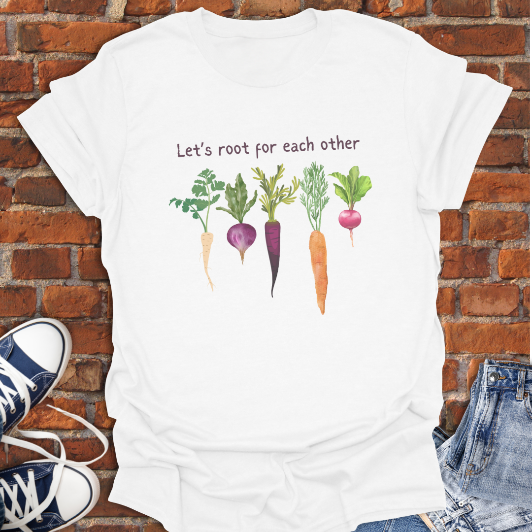 Let's Root for Each Other Softstyle T-Shirt size XS to 5XL