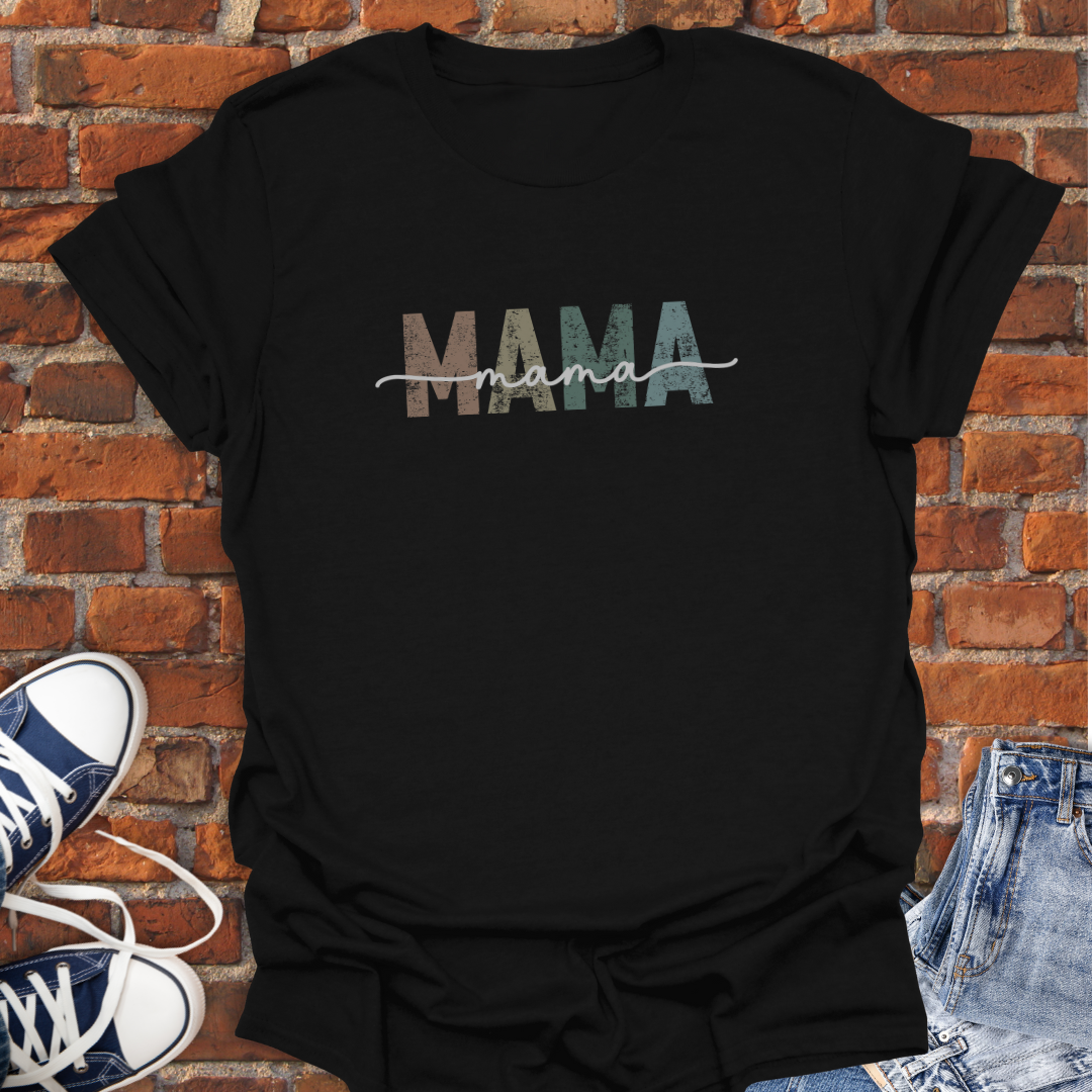 Mama grunge multi-color Softstyle T-Shirt size XS to 5XL