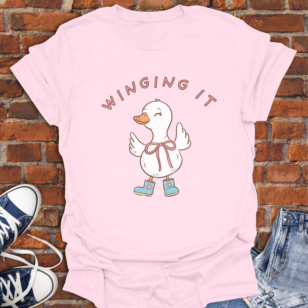 Silly Goose -Winging It Softstyle T-Shirt size XS to 5XL