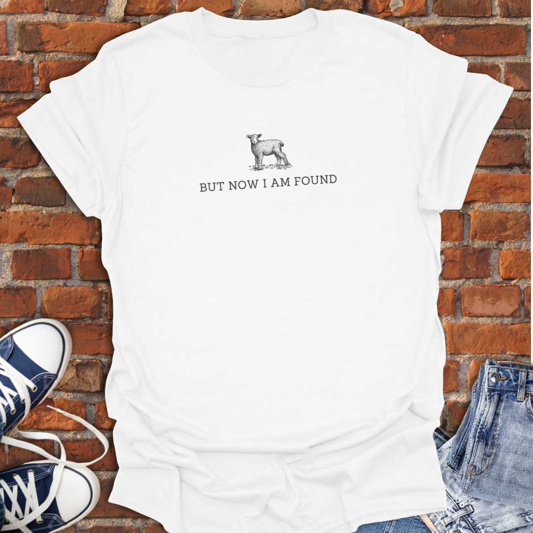 But Now I am Found -sheep Faith T-Shirt size XS to 5XL