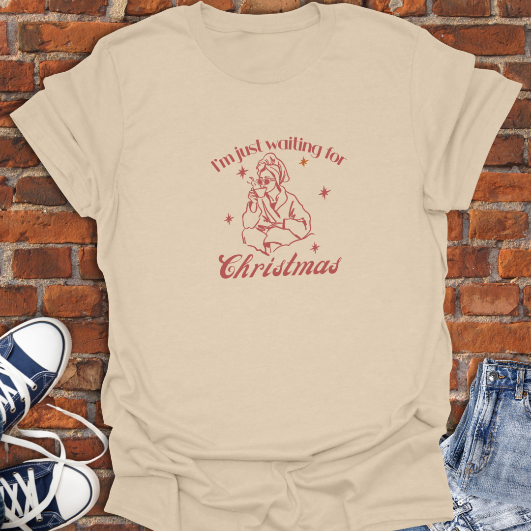 I'm Just Waiting for Christmas Softstyle T-Shirt size XS to 5XL