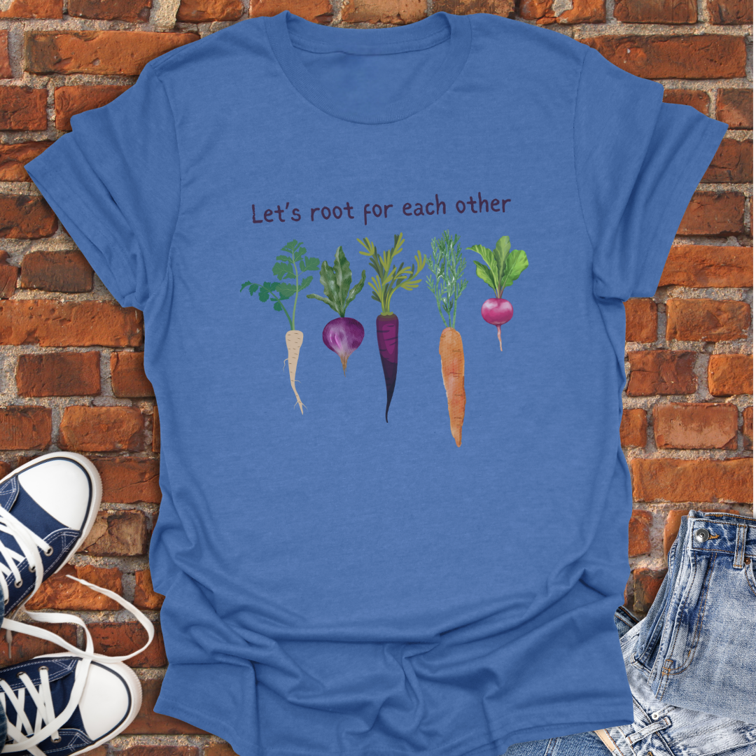 Let's Root for Each Other Softstyle T-Shirt size XS to 5XL