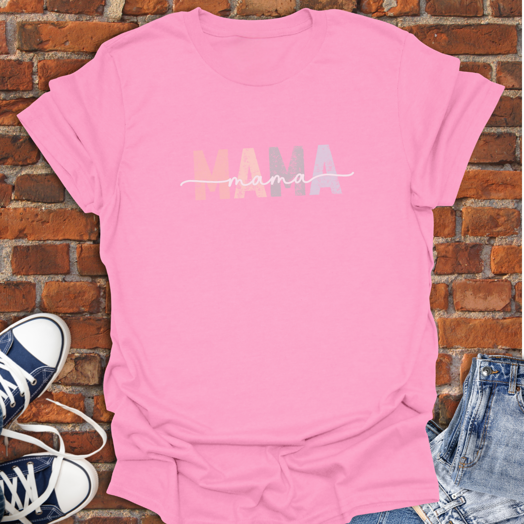 Mama grunge multi-color Softstyle T-Shirt size XS to 5XL