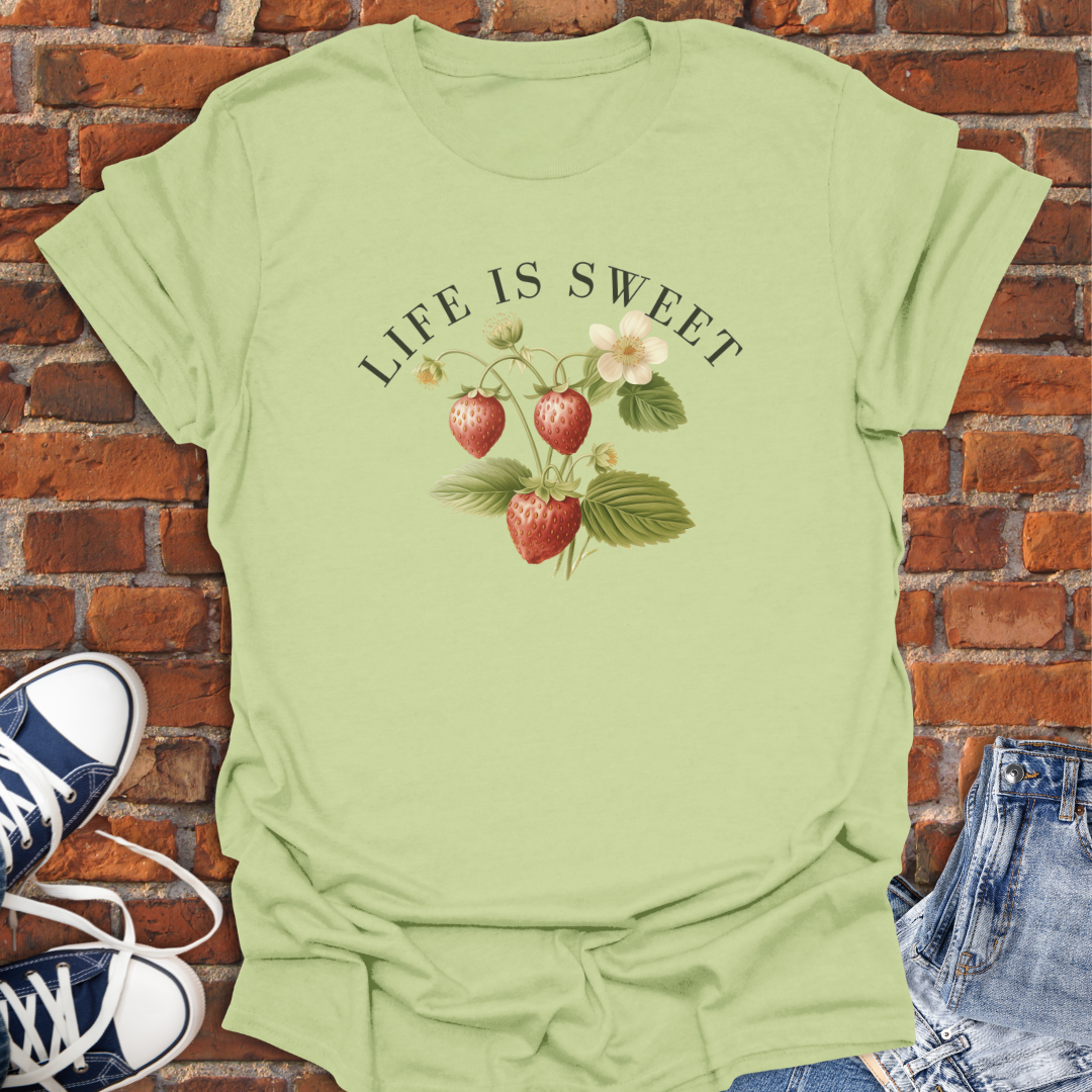 Strawberries -Stay Sweet Softstyle T-Shirt size XS to 5XL