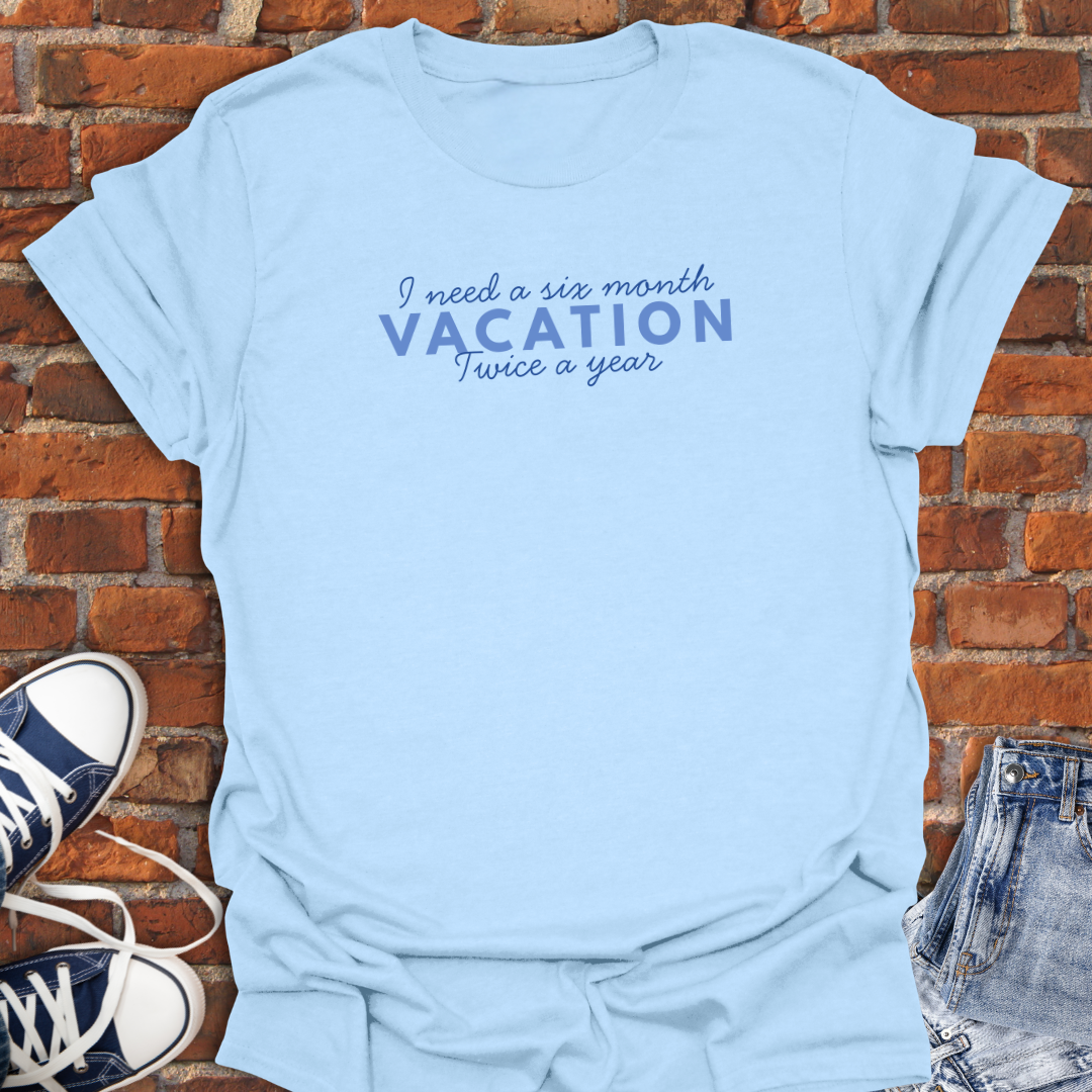 I Need a Vacation Softstyle T-Shirt size XS to 5XL