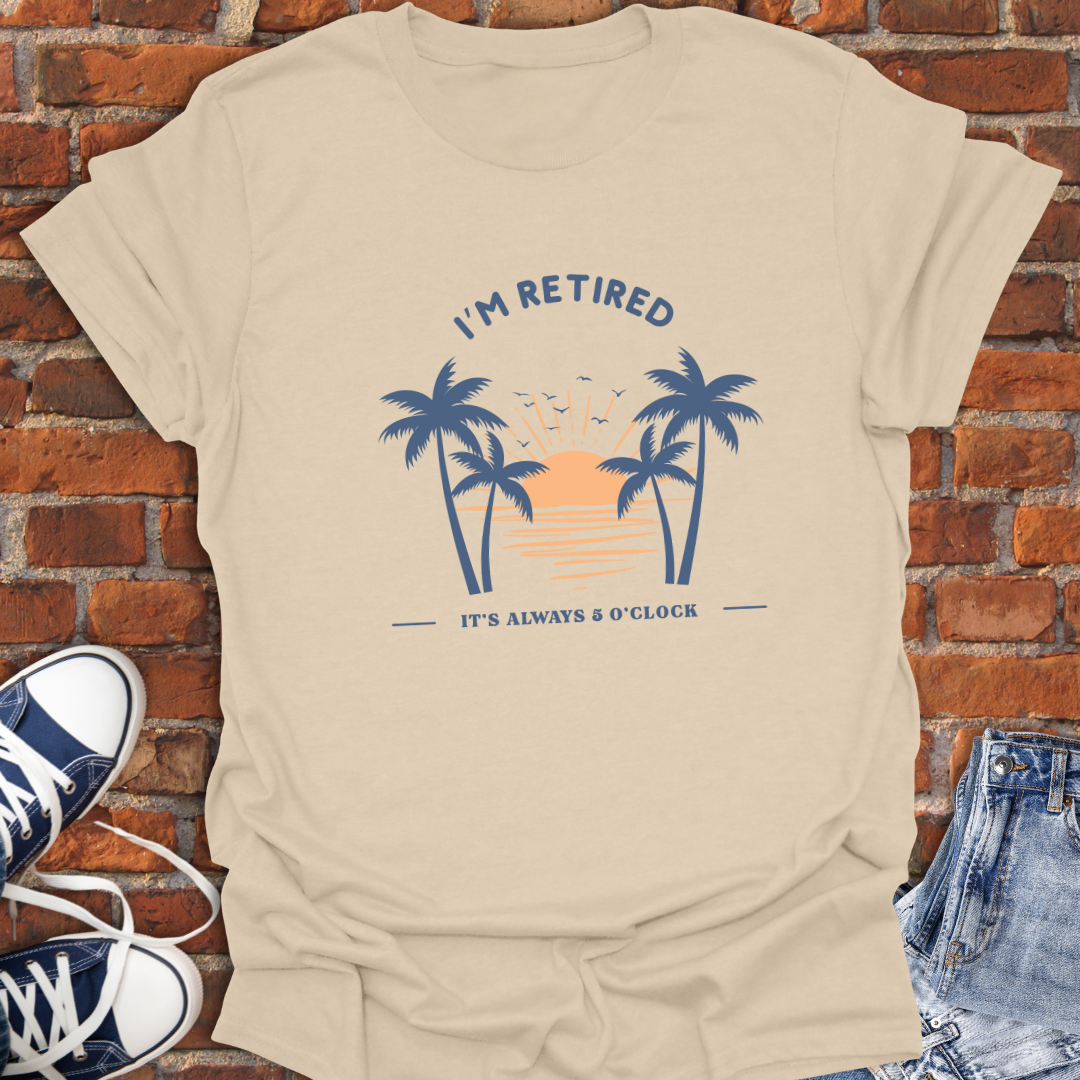 It's Always 5 0'clock Softstyle T-Shirt size XS to 5XL
