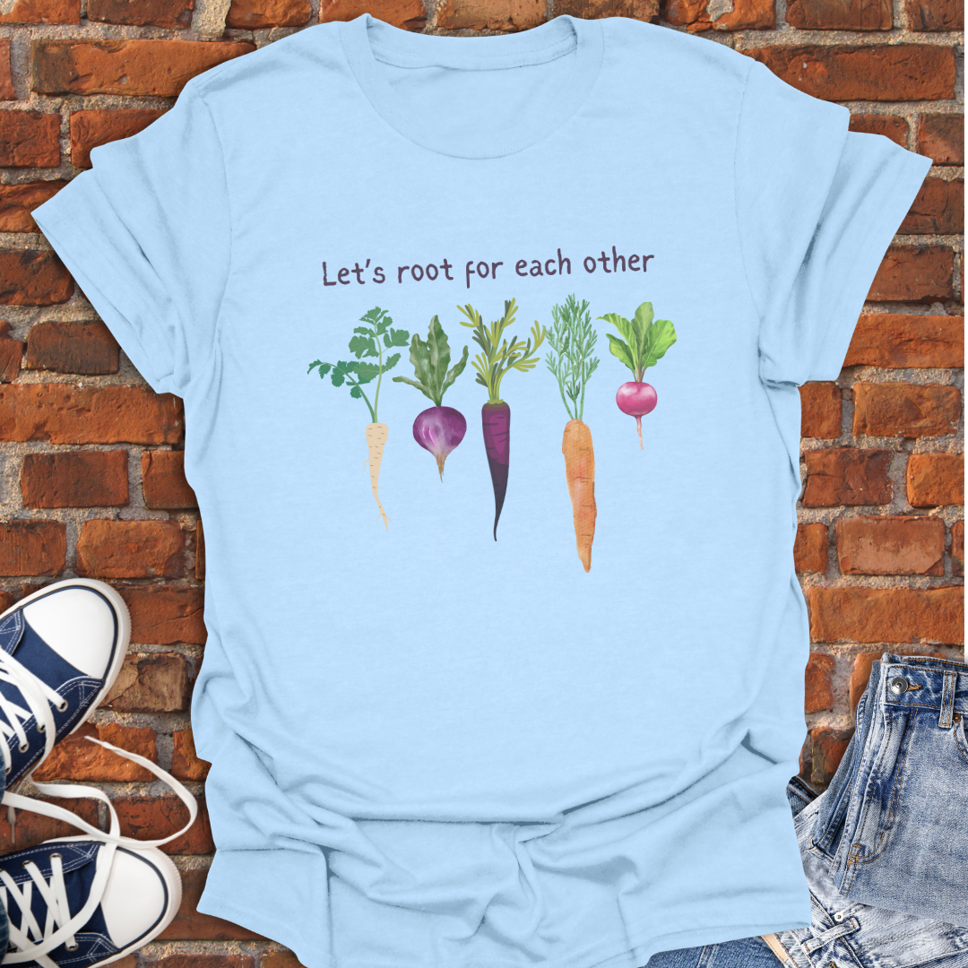 Let's Root for Each Other Softstyle T-Shirt size XS to 5XL