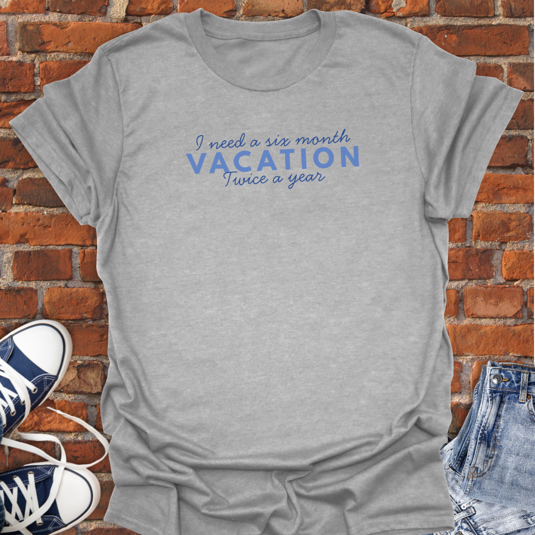 I Need a Vacation Softstyle T-Shirt size XS to 5XL
