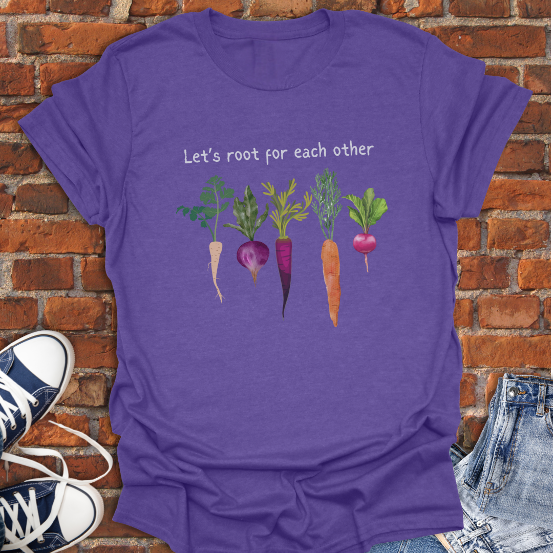Let's Root for Each Other Softstyle T-Shirt size XS to 5XL