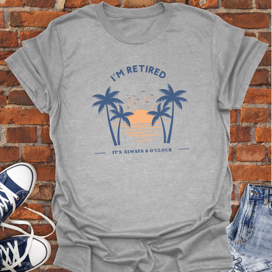 It's Always 5 0'clock Softstyle T-Shirt size XS to 5XL
