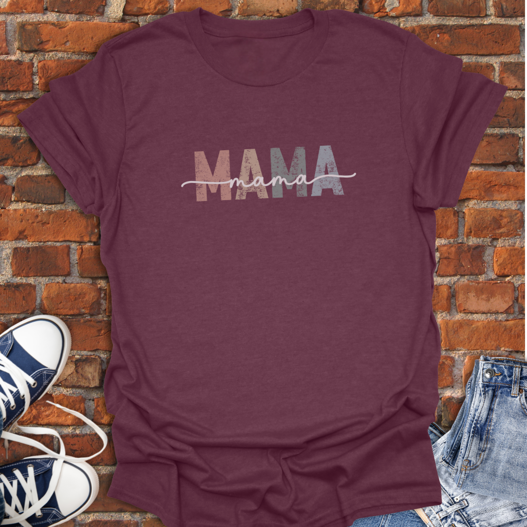 Mama grunge multi-color Softstyle T-Shirt size XS to 5XL