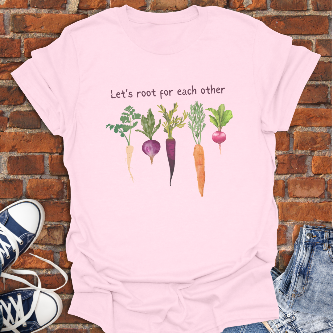 Let's Root for Each Other Softstyle T-Shirt size XS to 5XL