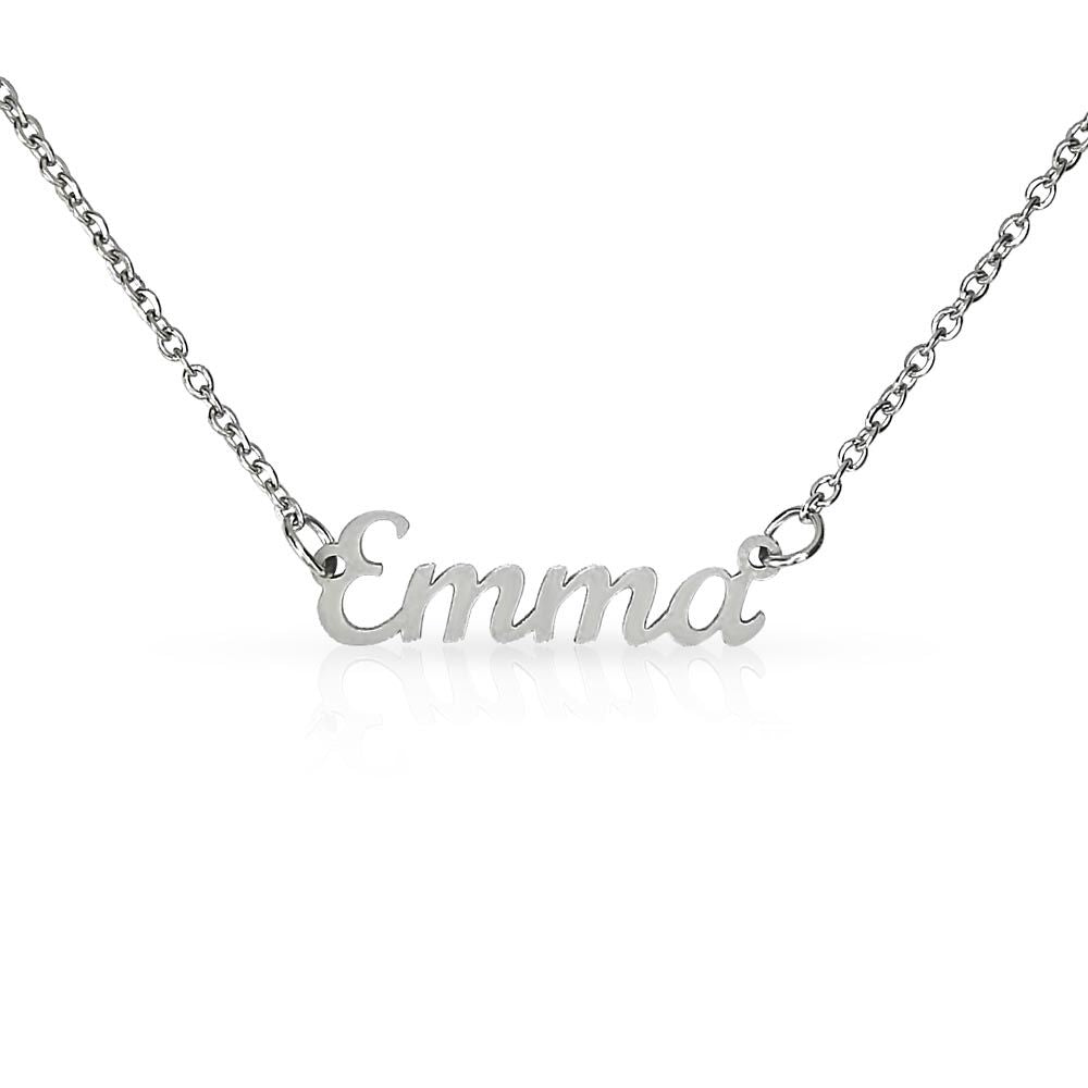 Custom Name Necklace -Personalized -Perfect Gift for her, Mother's Day, Gift for Mom, Step-mom, sister, wife