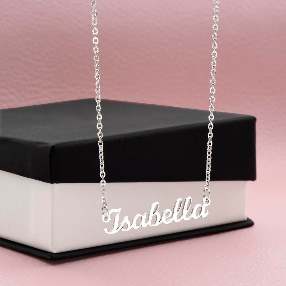 Custom Name Necklace -Personalized -Perfect Gift for her, Mother's Day, Gift for Mom, Step-mom, sister, wife