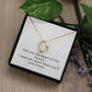 Gift for her -You are the heart of this family -necklace