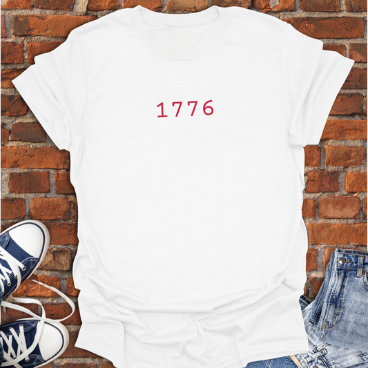 1776 Independence Day Celebration minimalist style Softstyle T-Shirt size XS to 5XL