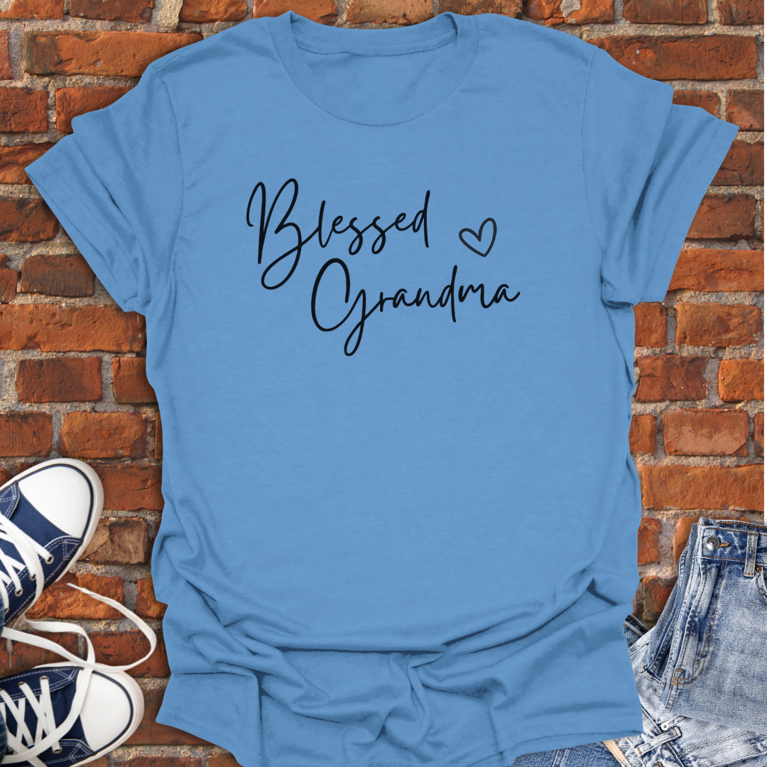 Blessed Grandma Faith T-Shirt size XS to 5XL
