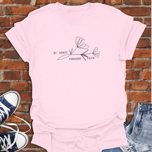 By Grace Through Faith Faith T-Shirt size XS to 5XL
