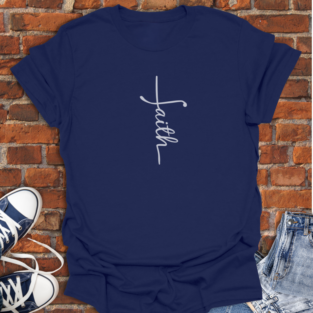 Faith Cross Faith T-Shirt size XS to 5XL