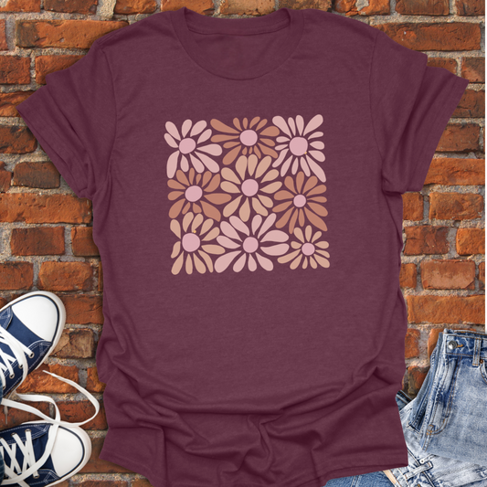 Flowers -boho Softstyle T-Shirt size XS to 5XL
