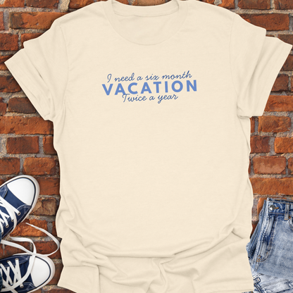 I Need a Vacation Softstyle T-Shirt size XS to 5XL