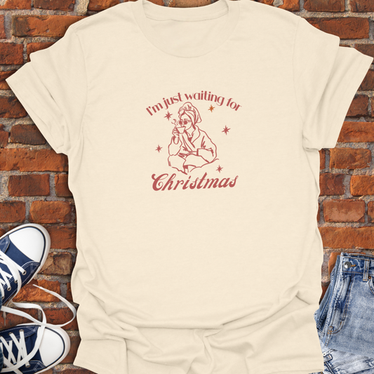 I'm Just Waiting for Christmas Softstyle T-Shirt size XS to 5XL