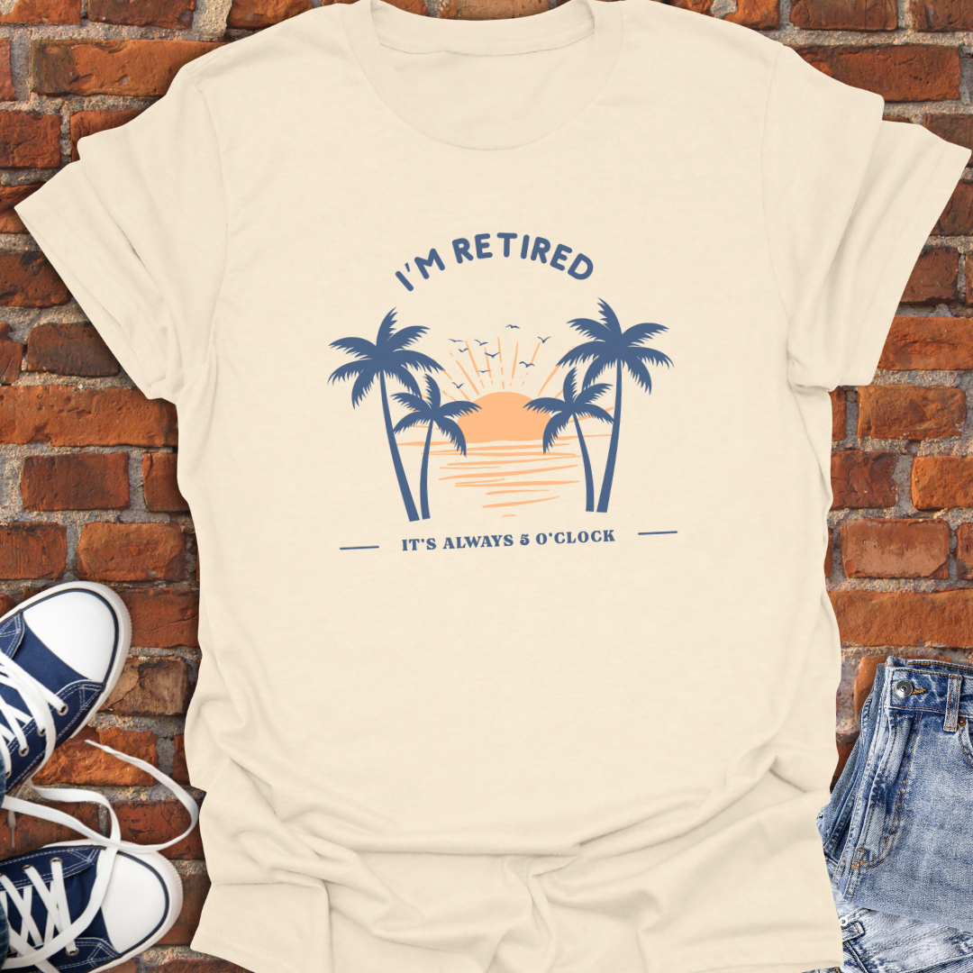 It's Always 5 0'clock Softstyle T-Shirt size XS to 5XL