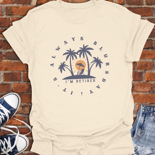It's Always Blursday Softstyle T-Shirt size XS to 5XL