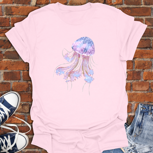 Jellyfish -sea life Softstyle T-Shirt size XS to 5XL