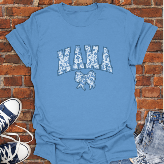 MAMA bow chinoiserie Softstyle T-Shirt size XS to 5XL