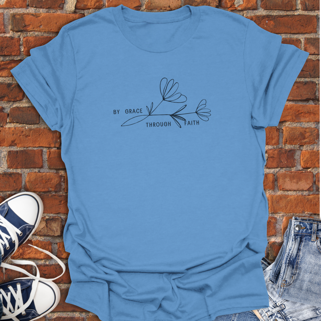 By Grace Through Faith Faith T-Shirt size XS to 5XL