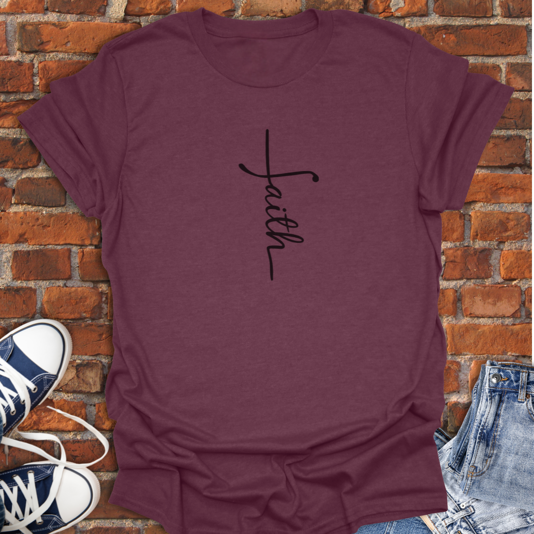 Faith Cross Faith T-Shirt size XS to 5XL