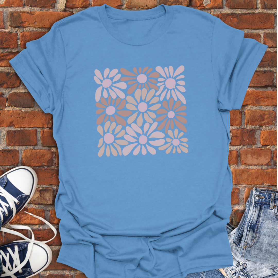 Flowers -boho Softstyle T-Shirt size XS to 5XL