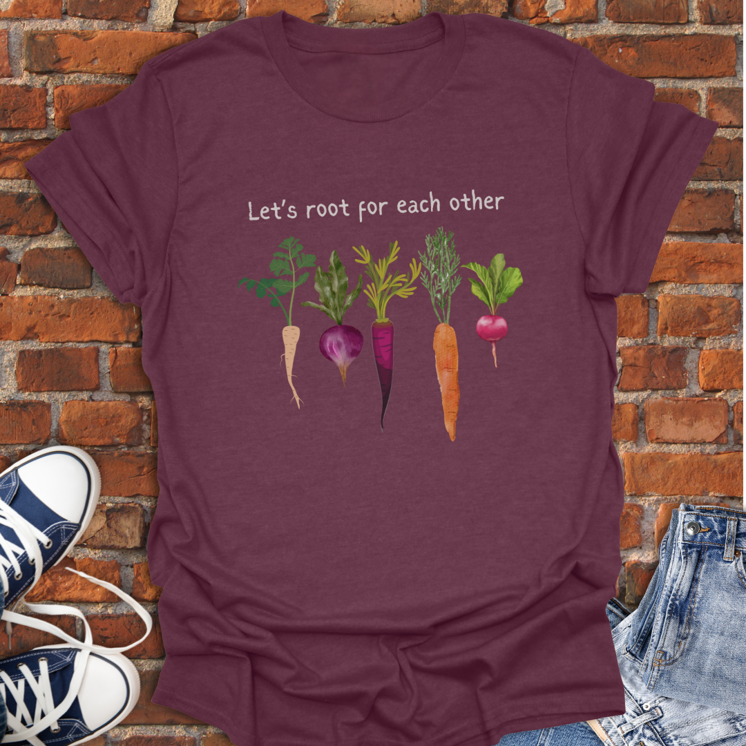 Let's Root for Each Other Softstyle T-Shirt size XS to 5XL