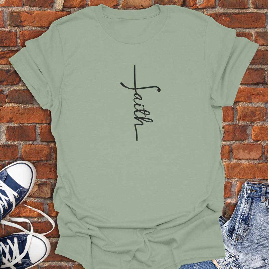 Faith Cross Faith T-Shirt size XS to 5XL
