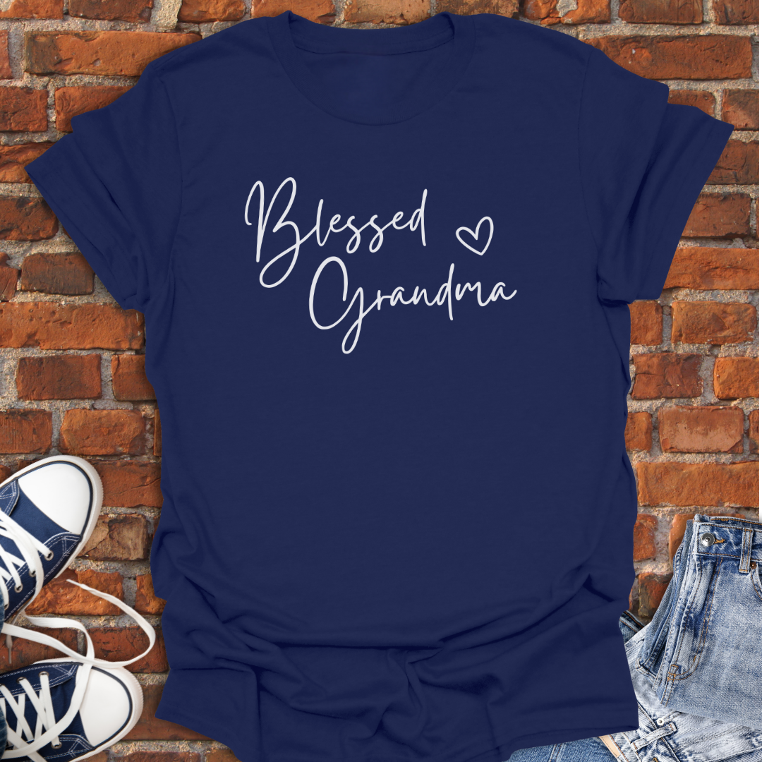 Blessed Grandma Faith T-Shirt size XS to 5XL