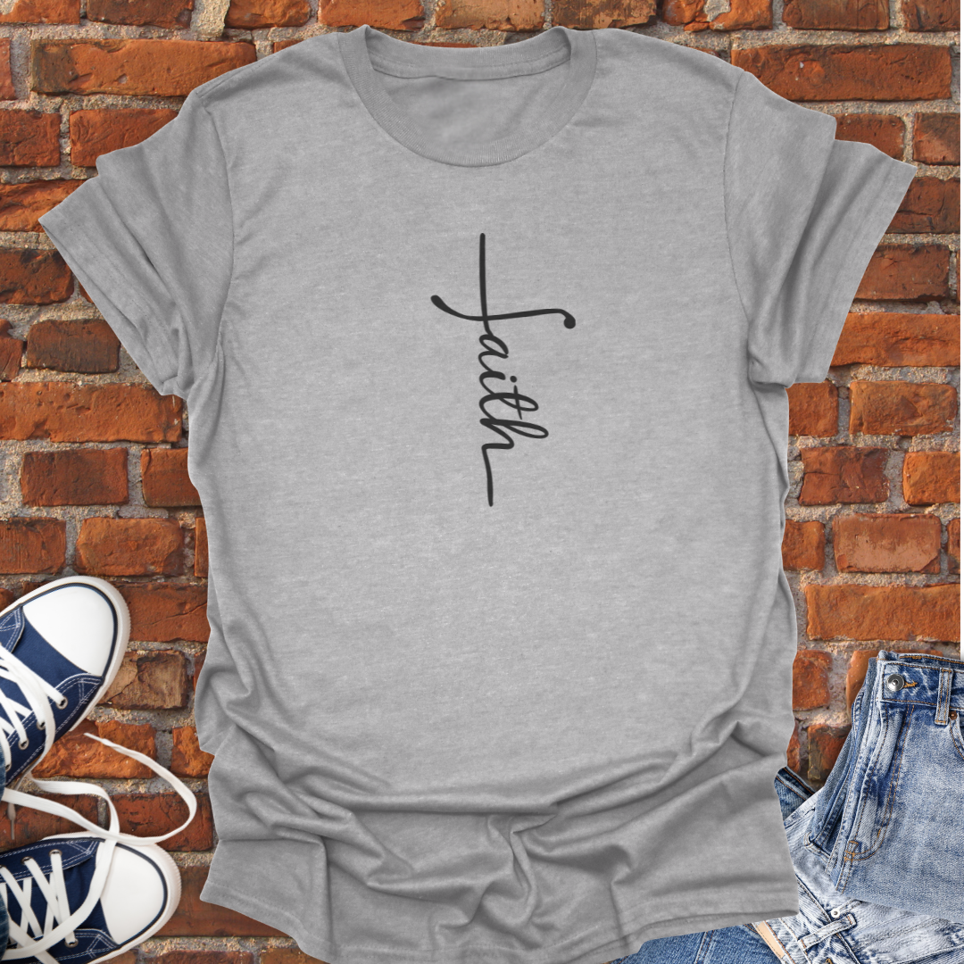 Faith Cross Faith T-Shirt size XS to 5XL