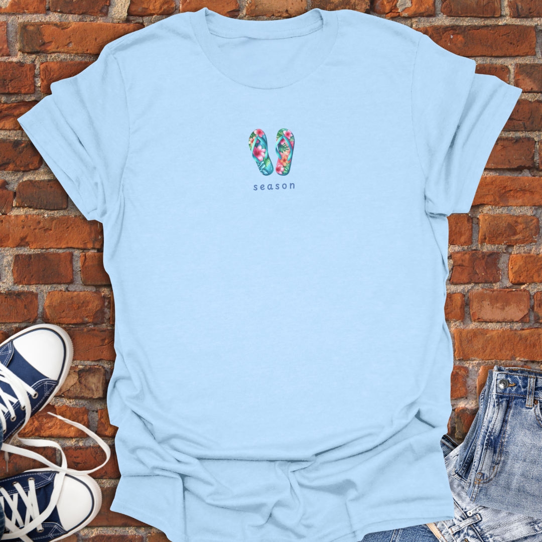 Flip Flop Season Softstyle T-Shirt size XS to 5XL
