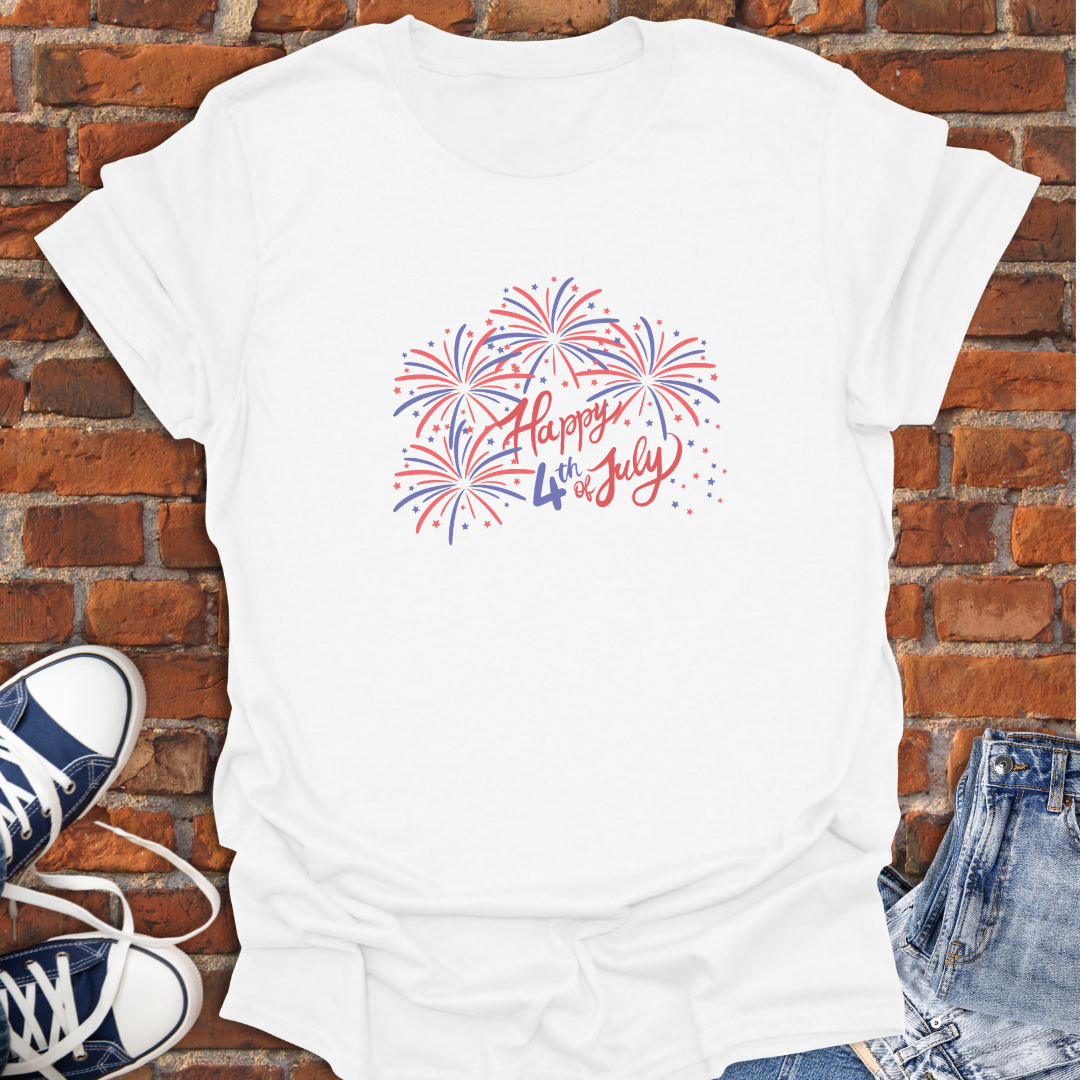 Happy 4th of July Softstyle T-Shirt size XS to 5XL