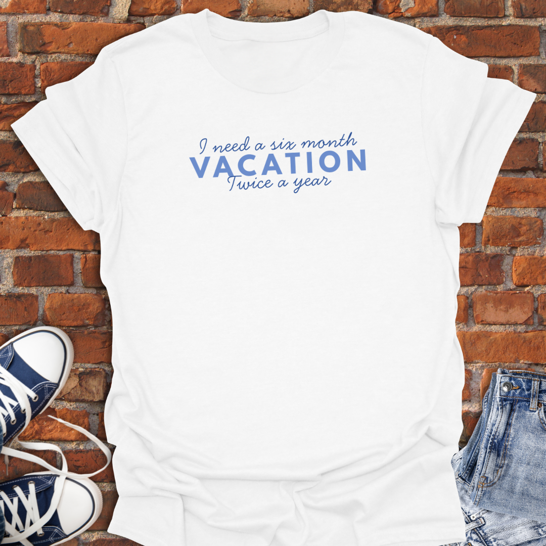 I Need a Vacation Softstyle T-Shirt size XS to 5XL