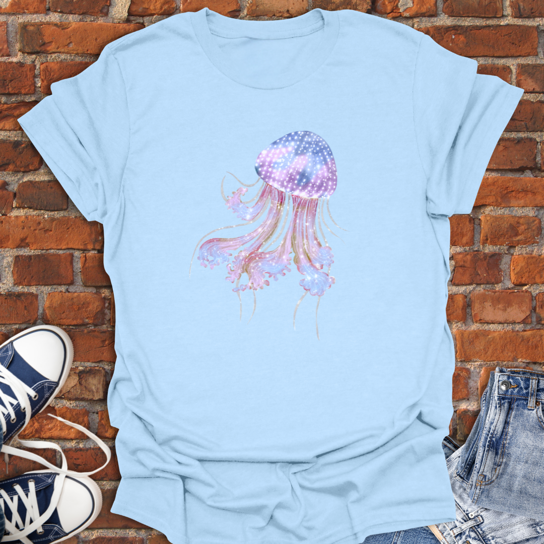 Jellyfish -sea life Softstyle T-Shirt size XS to 5XL